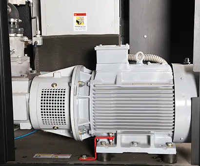 Motor de alta eficiência do compressor ELGi Série EG para melhor aproveitamento de energia